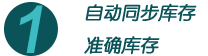 自動同步庫存準(zhǔn)確庫存