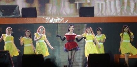 “阿里女神”演唱現場