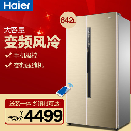 海爾冰箱BCD-656WDPT